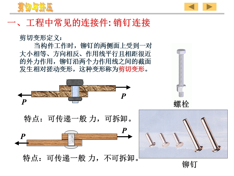 第六章剪切与挤压ppt课件.ppt_第2页