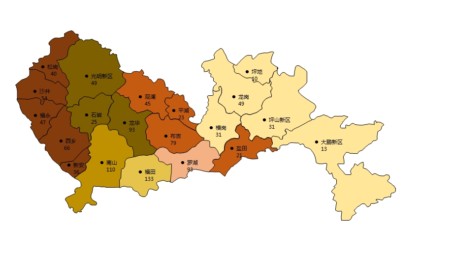 深圳地图 变色版ppt课件.pptx_第1页