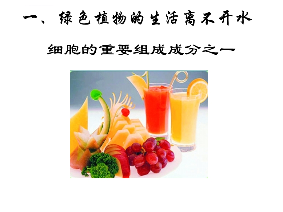 绿色植物的生活需要水和无机盐ppt课件.ppt_第2页