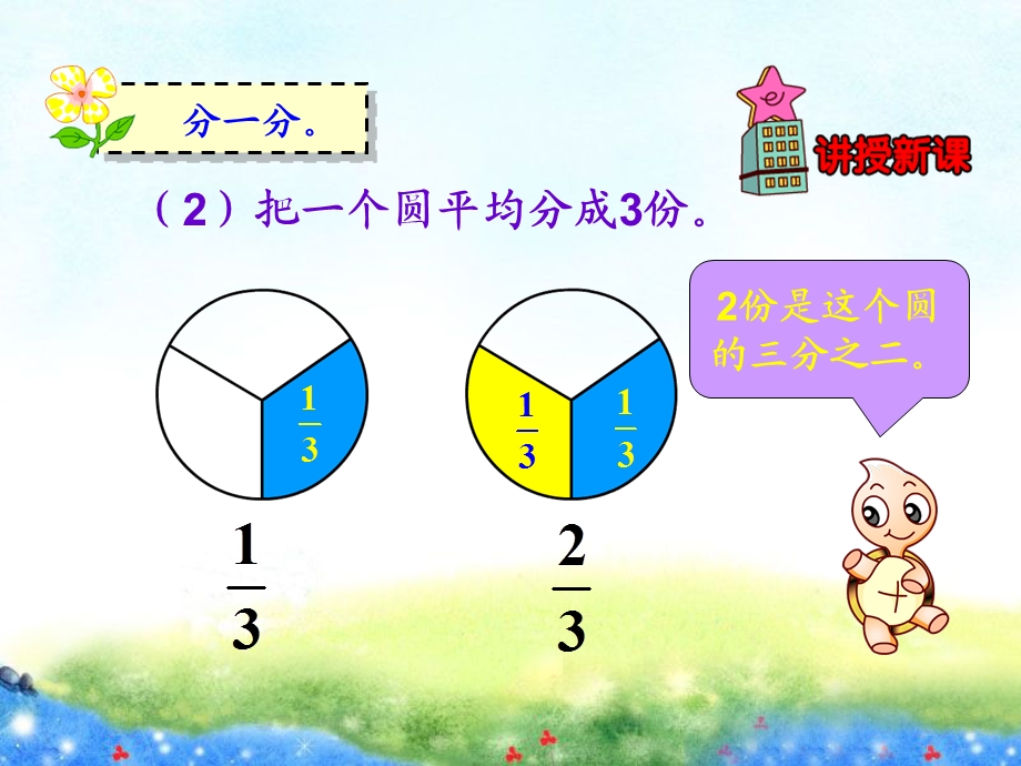 苏教版三年级下册认识几分之几公开课ppt课件.ppt_第3页