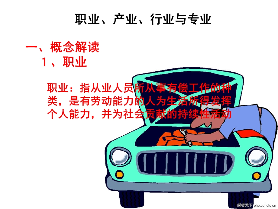 职业产业行业与专业ppt课件.ppt_第2页