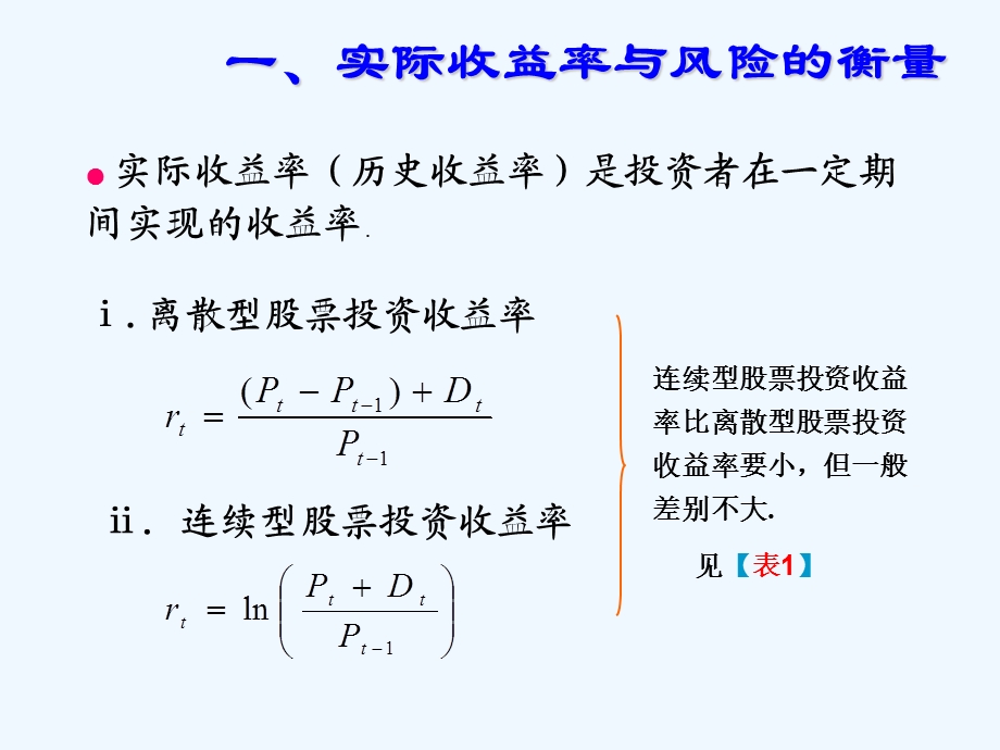 第五章 风险度量 方差模型(第二节)ppt课件.ppt_第3页