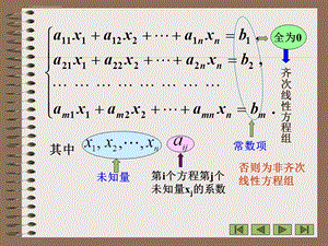 线性代数方程组的高斯消元法ppt课件.ppt