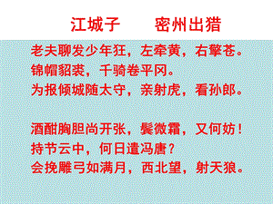 苏轼《念奴娇 赤壁怀古》PPT课件.ppt