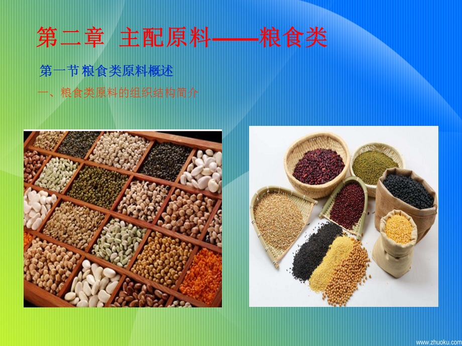 第二章 主配原料——粮食类ppt课件.ppt_第1页