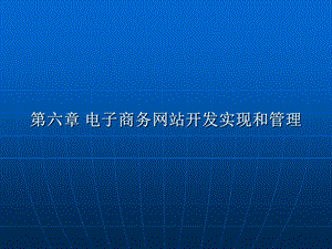 自考《电商网站设计原理》教案ppt课件第六章.ppt