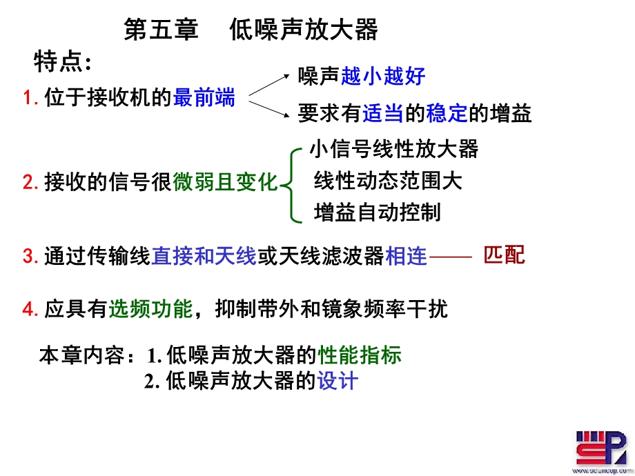 第五章低噪放4 1(指标)ppt课件.ppt_第1页