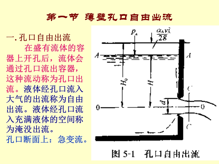 第五章 孔口管嘴管路流动(改)ppt课件.ppt_第2页