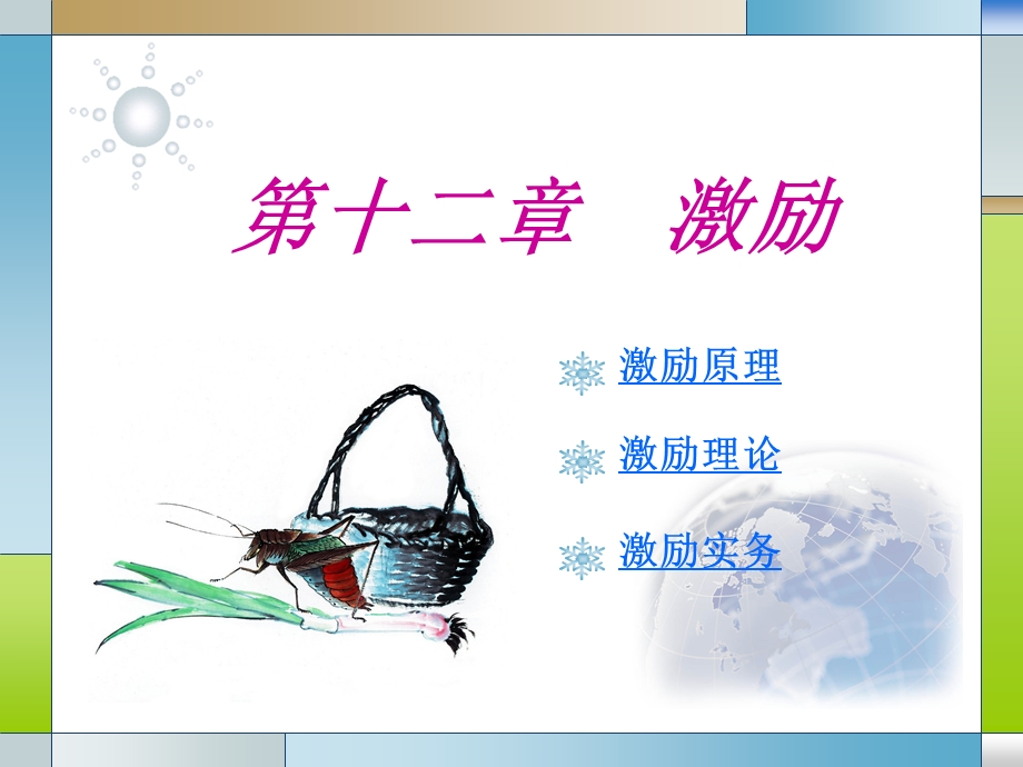 管理学 第十二章 激励ppt课件.ppt_第1页