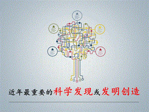 近期重大的科学发现或发明创造ppt课件.pptx