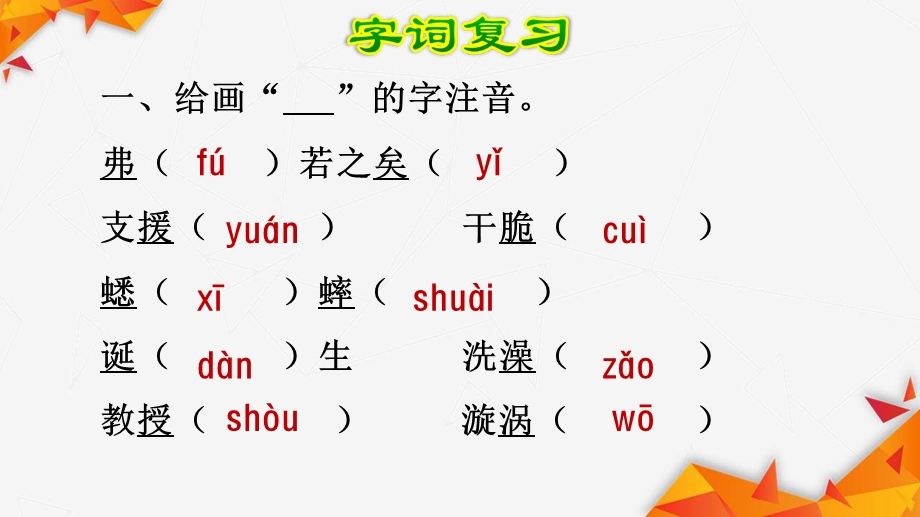 部编版小学六年级语文(下册)期末复习——第五单元ppt课件.pptx_第2页