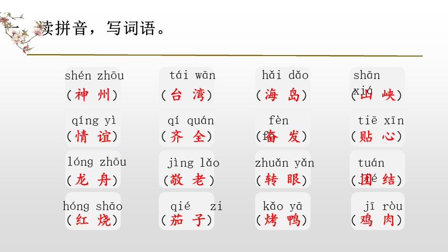 部编版二年级下语文 第三单元 复习课件.pptx_第3页