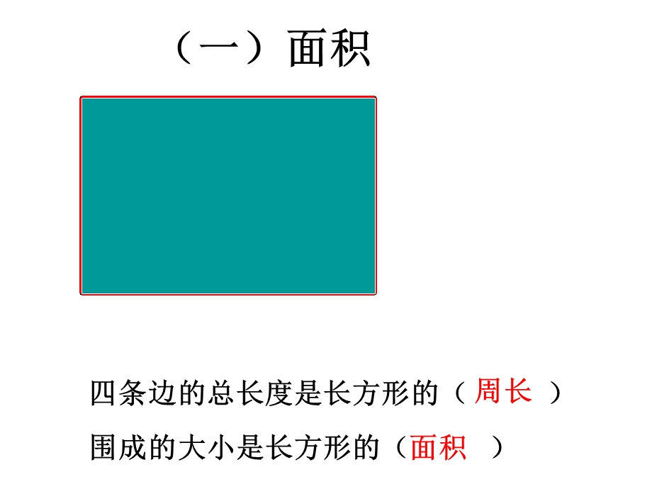 长方形和正方形的面积的整理与复习ppt课件.ppt_第1页