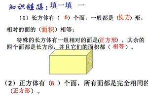 长方体与正方体的表面积PPT课件.ppt