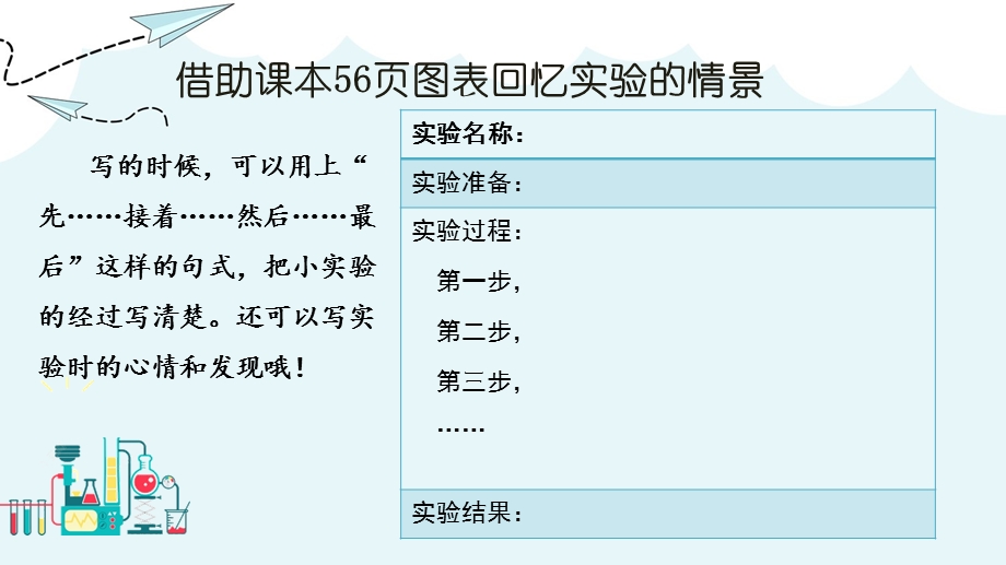 部编版三年级下册 习作4 我做了一项小实验ppt课件.ppt_第3页