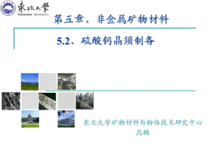 资源型矿物简介、硫酸钙晶须ppt课件.ppt