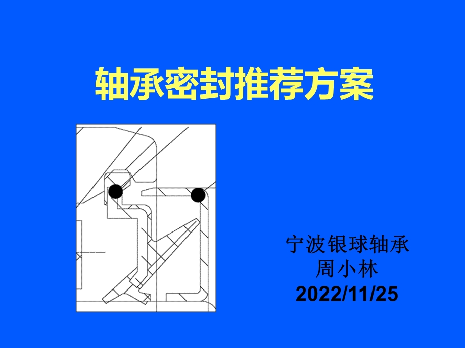 轴承密封介绍ppt课件.ppt_第1页