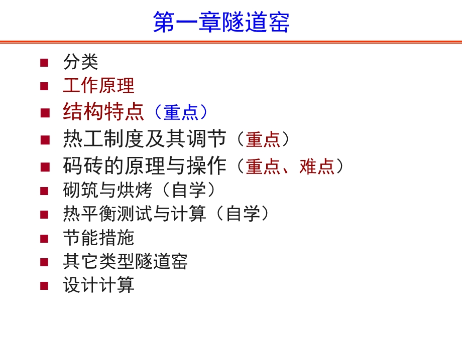 （隧道窑工作原理结构特点）ppt课件.ppt_第1页