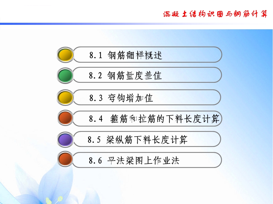 项目8 钢筋翻样ppt课件.ppt_第2页