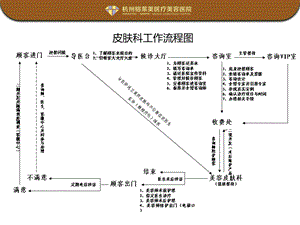 美容医院皮肤科工作流程图范例PPT课件.ppt