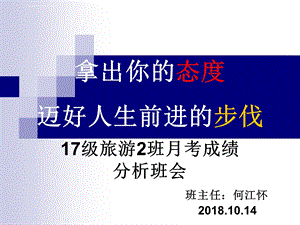 高二月考成绩分析班会 ppt课件.ppt