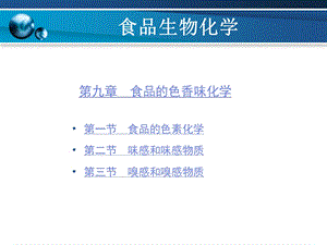 食品生物化学 第9章ppt课件.ppt