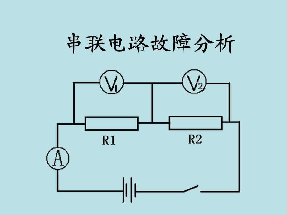 串联电路故障分析课件.ppt_第1页