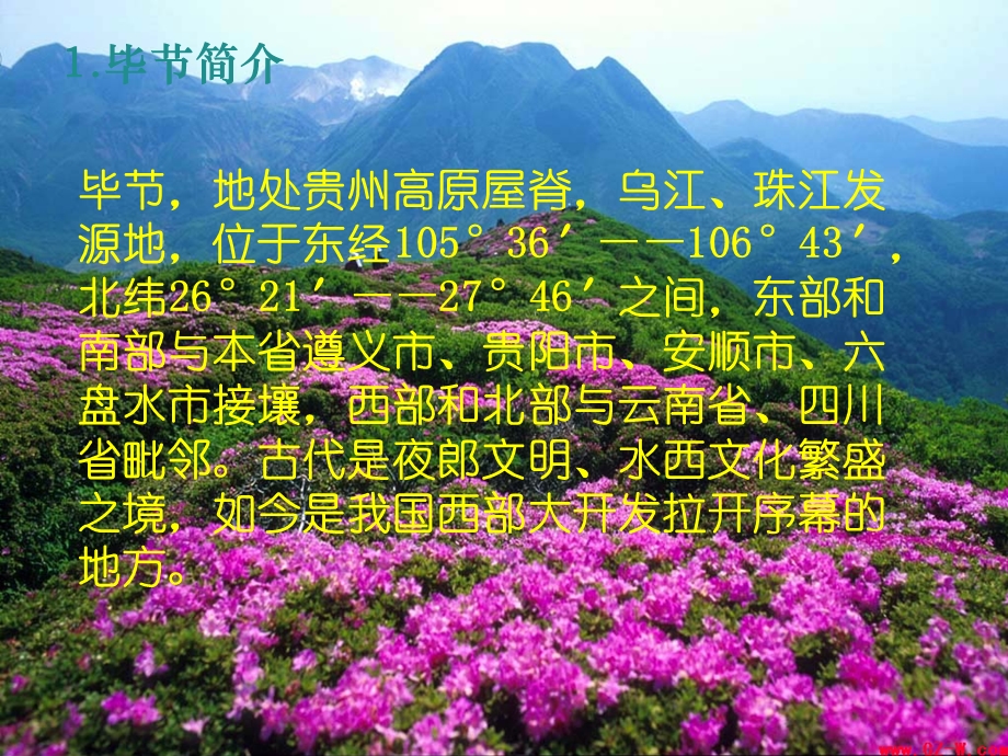 毕节我的家乡课件.ppt_第2页