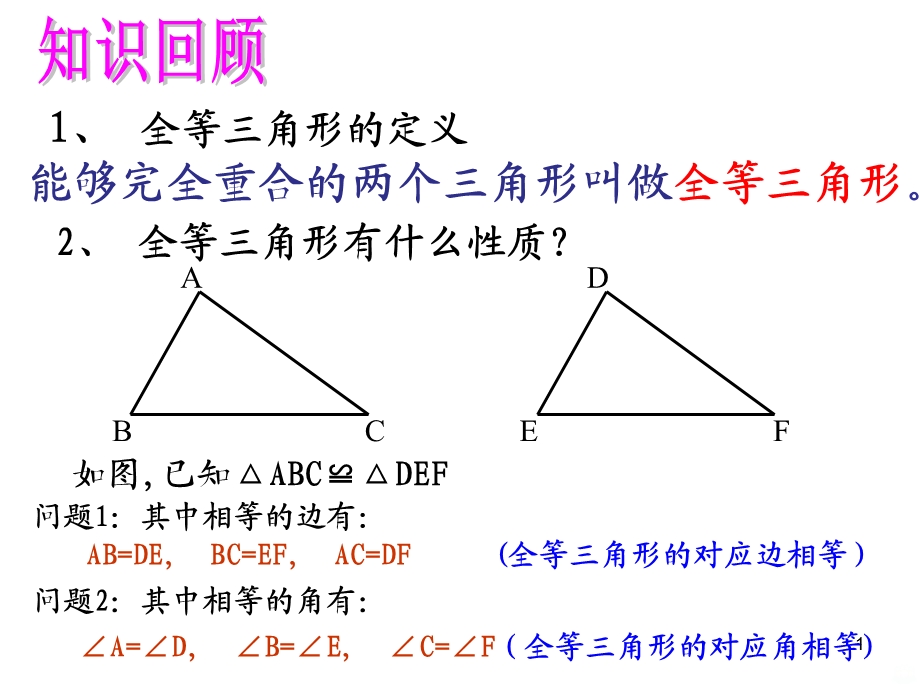 全等三角形的判定条课件.ppt_第1页