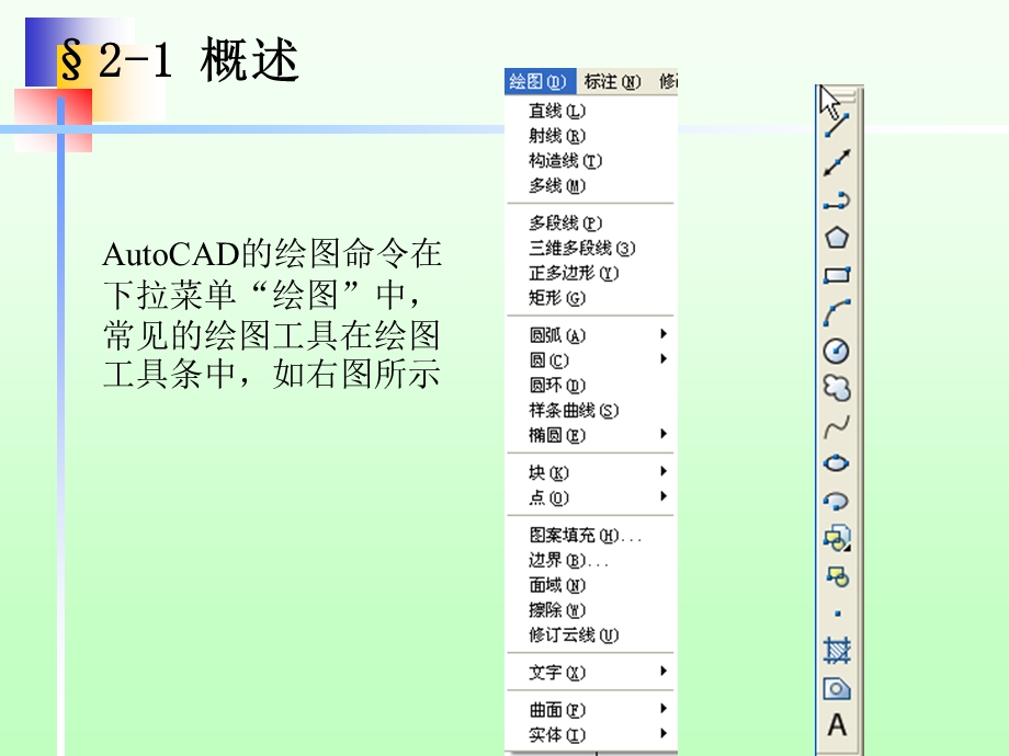 AutoCAD基本绘图命令课件.pptx_第1页