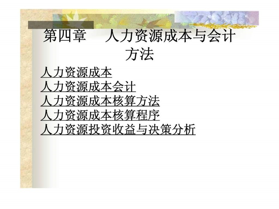 人力资源成本与会计方法课件.ppt_第1页