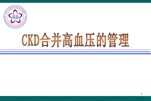 CKD患者的高血压管理课件.ppt