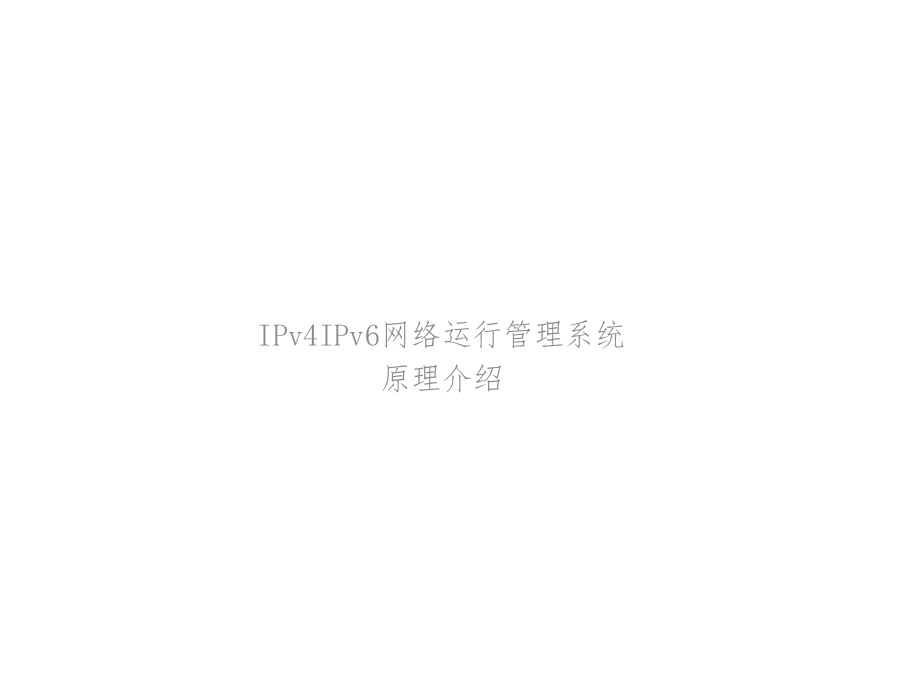 IPv4、IPv6网络运行管理系统系统介绍课件.ppt_第2页