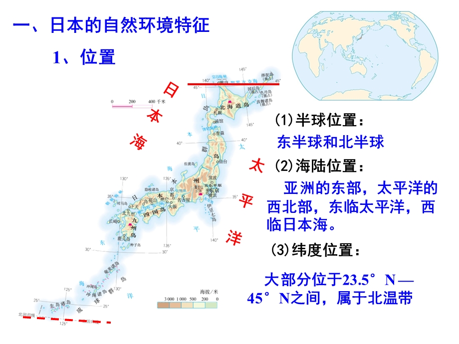 第七章 我们邻近的地区和国家——复习ppt课件.ppt_第3页