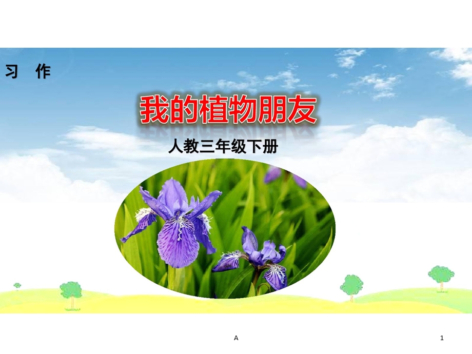 习作：我的植物朋友课件.ppt_第1页