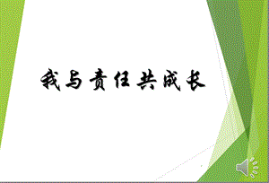 主题班会《责任与担当》主题班会课件.ppt