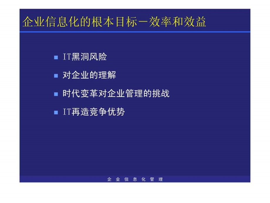 主题四企业信息化的根本目标效率与效益课件.ppt_第2页