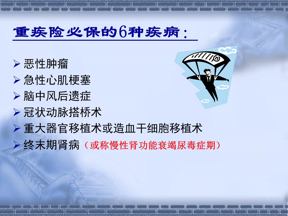 保险最常见6种重大疾病及实例介绍课件.pptx_第3页