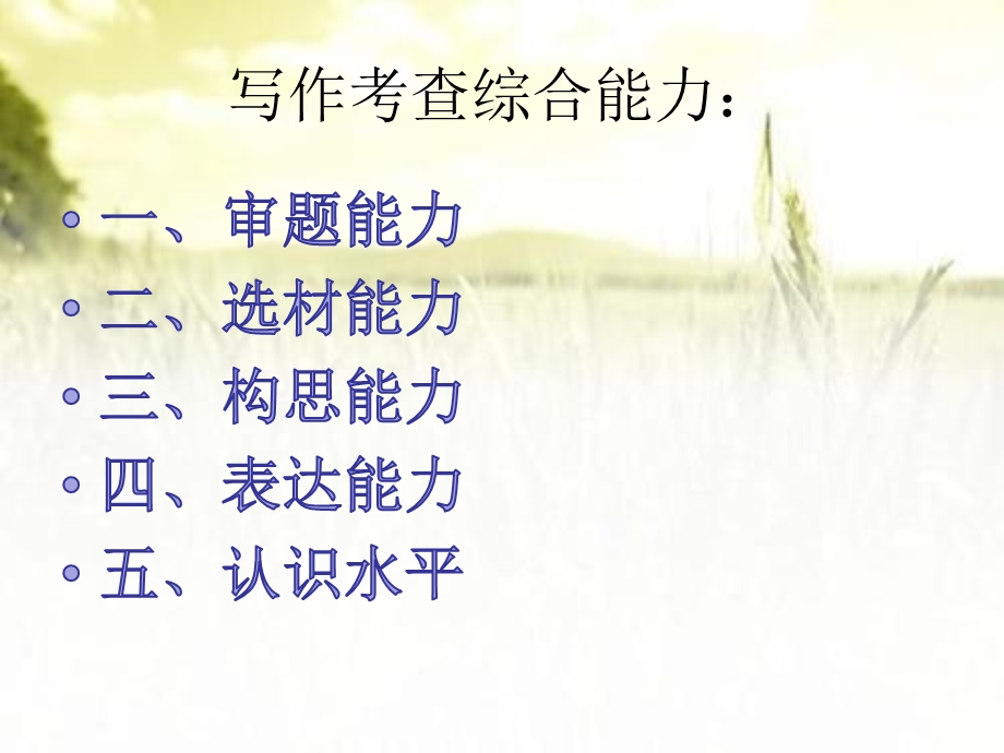 中考作文评分标准解析课件.ppt_第2页