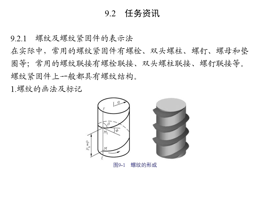 机械制图与CAD任务9 标准件和常用件的特殊表达课件.ppt_第3页