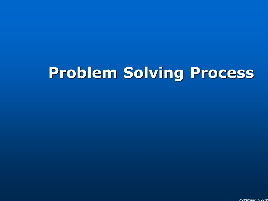 Problem Solving问题处理方法课件.ppt_第1页