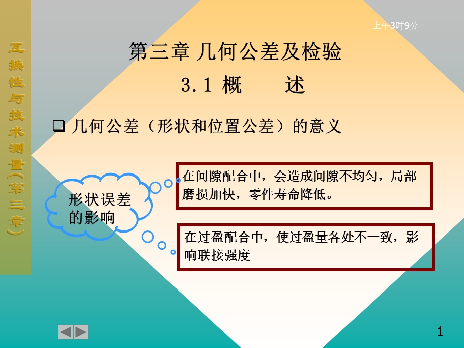 互换性第三章几何公差及检测课件.ppt_第1页