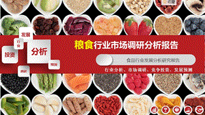 2020粮食行业研究报告课件.pptx