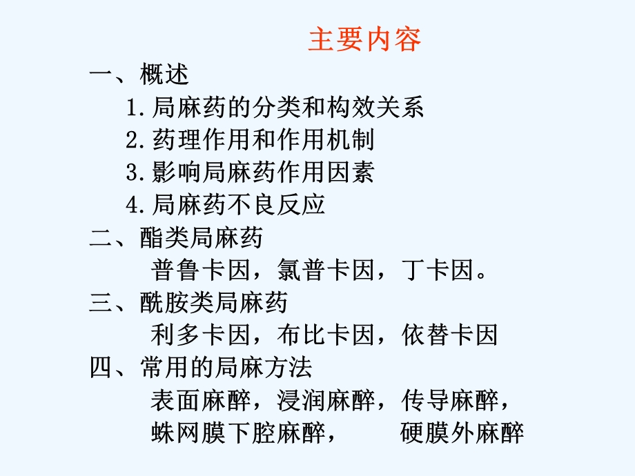 麻醉药理学 第六章 局部麻醉药课件.ppt_第2页