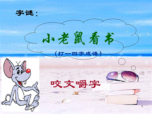 《咬文嚼字》最新课件.ppt