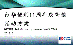 便利店周年庆营销策划方案课件.ppt