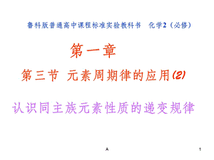 同主族元素性质的递变规律课件.ppt