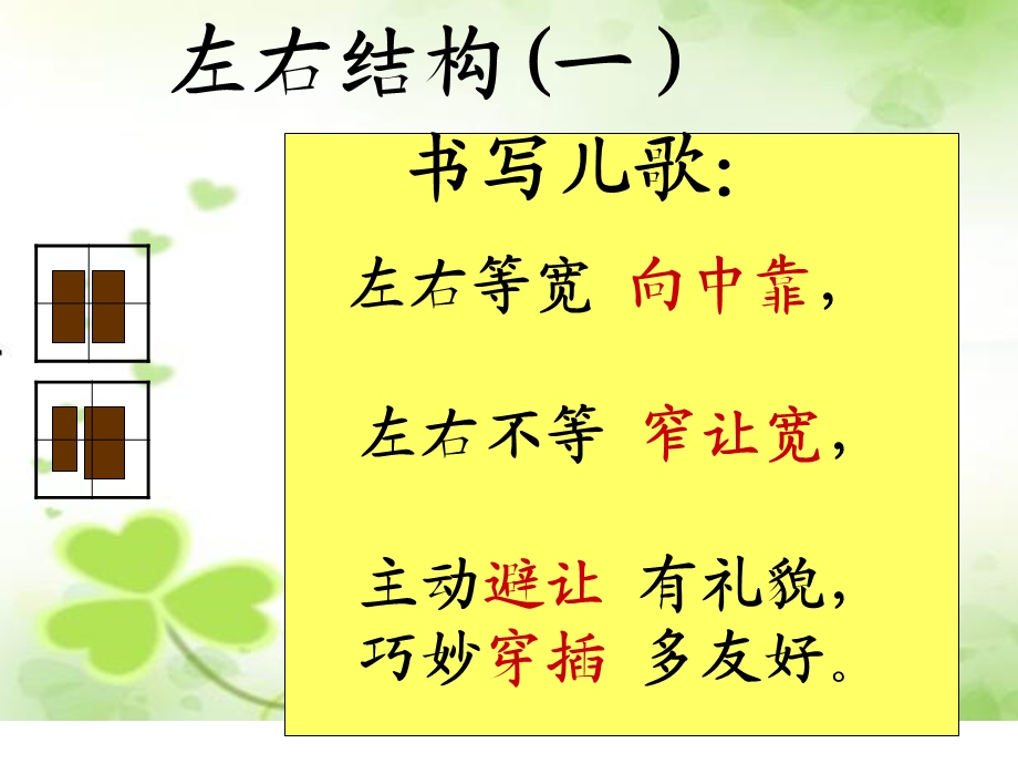 左右结构的字书写课件.ppt_第2页