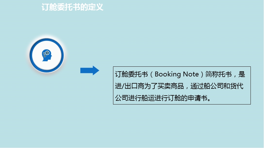 外贸单证实务5.2订舱委托书制作课件.pptx_第3页