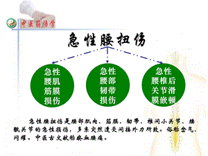 急性腰扭伤的诊断与治疗课件.ppt